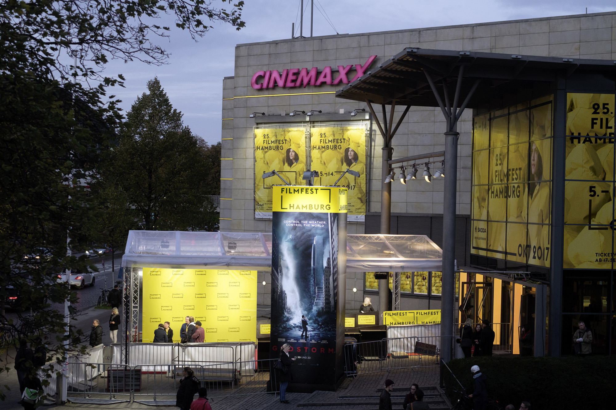 Gestaltung des CinemaxX Hamburg Filmfest Hamburg