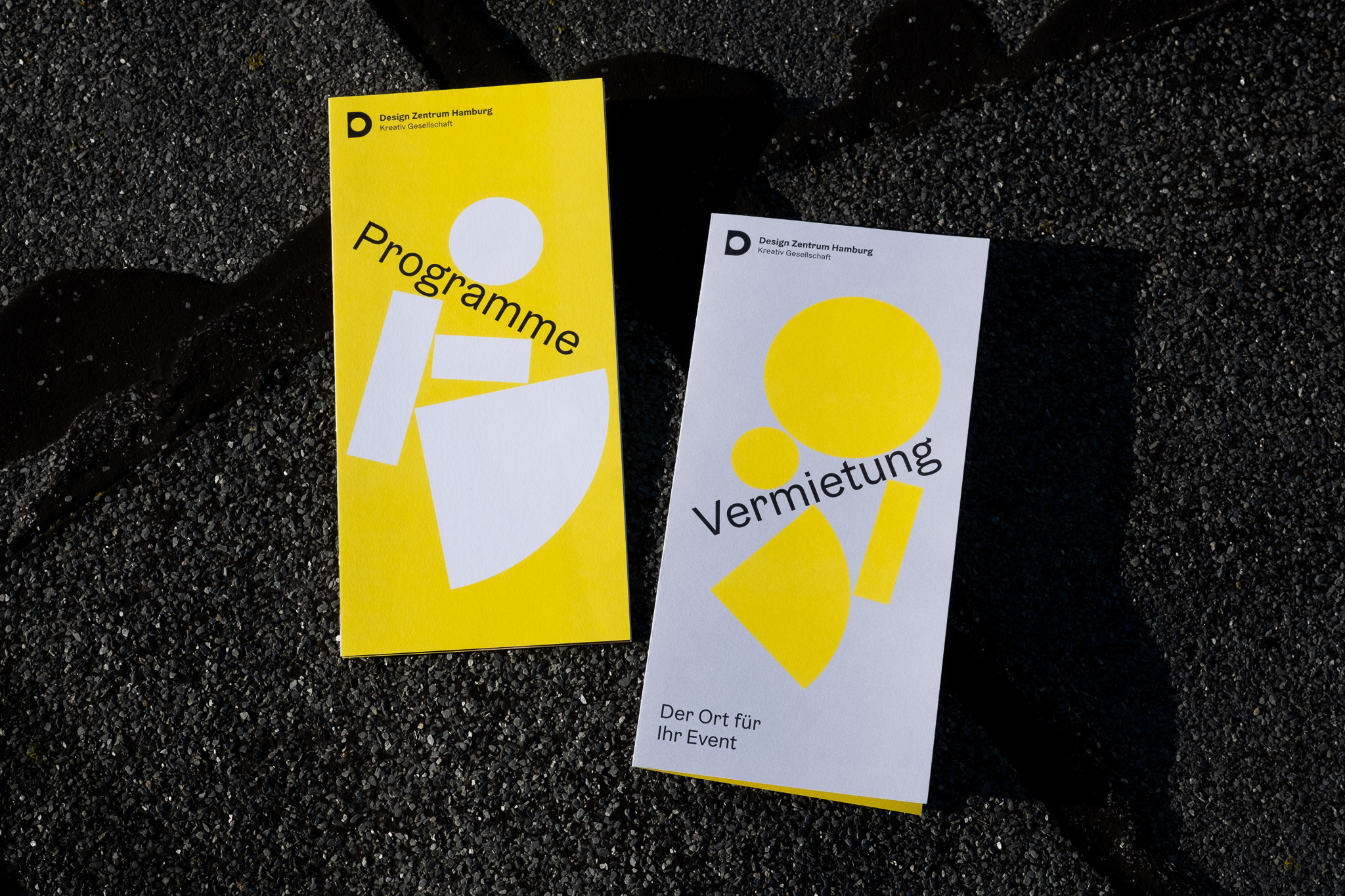 Brochure design Design Zentrum Hamburg