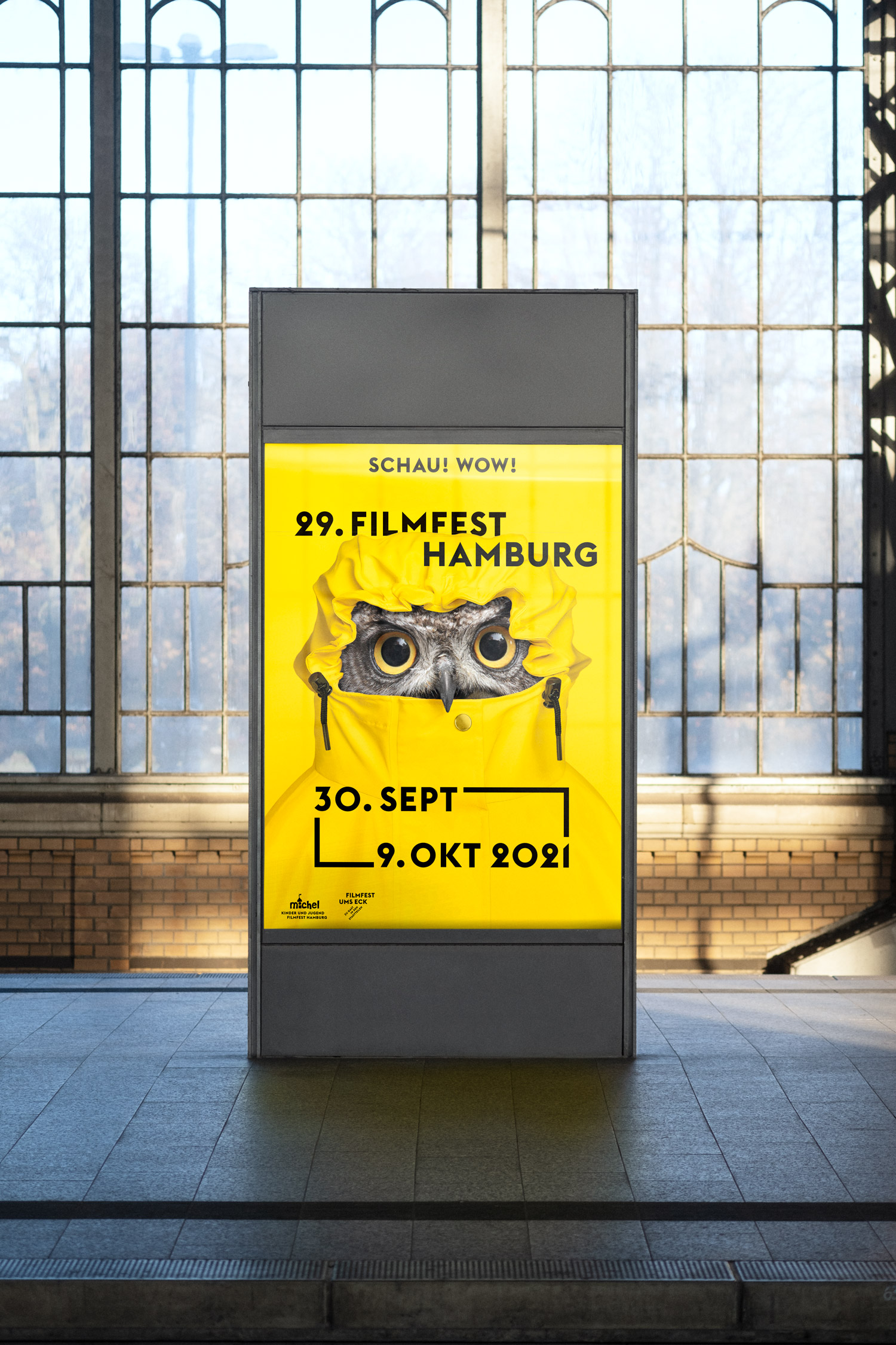Poster design 2021 Filmfest Hamburg