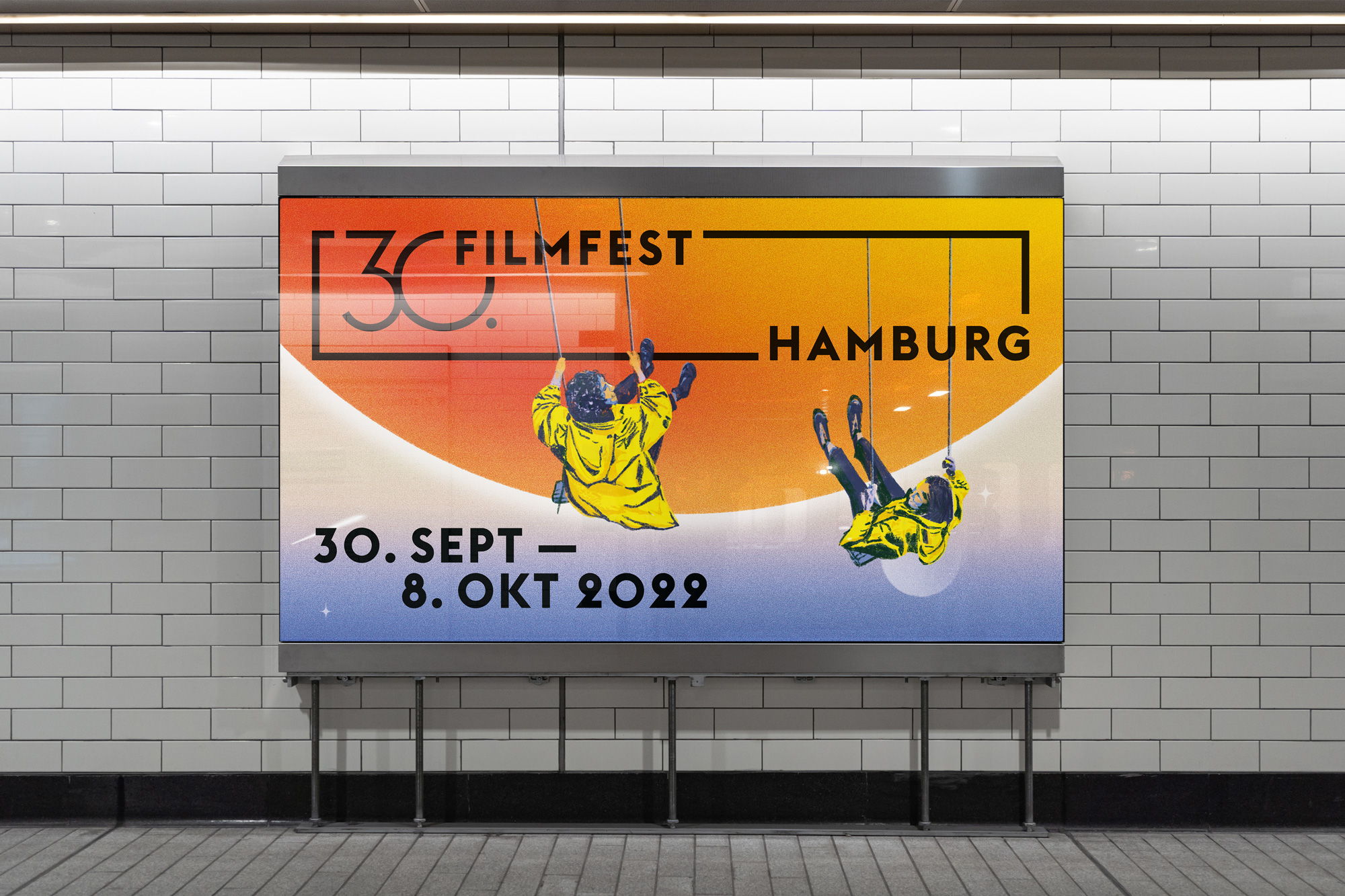 Poster design 2022 Filmfest Hamburg